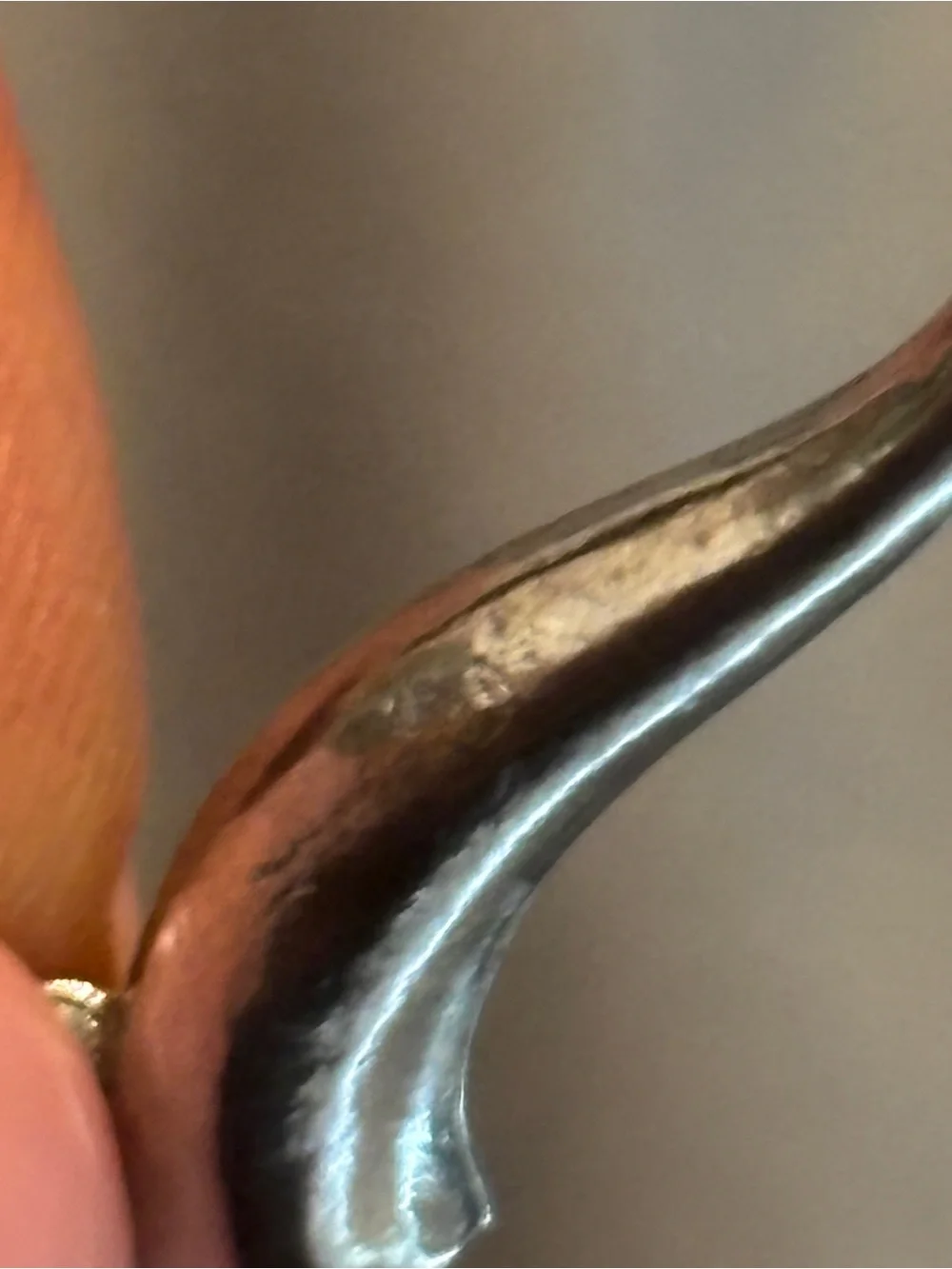 Sterling Silver Horn Pendant for Men